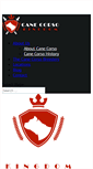 Mobile Screenshot of canecorsokingdom.com